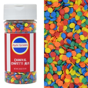 Mystic Sprinkles Carnival Confetti Mix Botella de 2.6oz