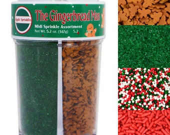 Mystic Sprinkles Het Gingerbread Man Strooi Assortiment