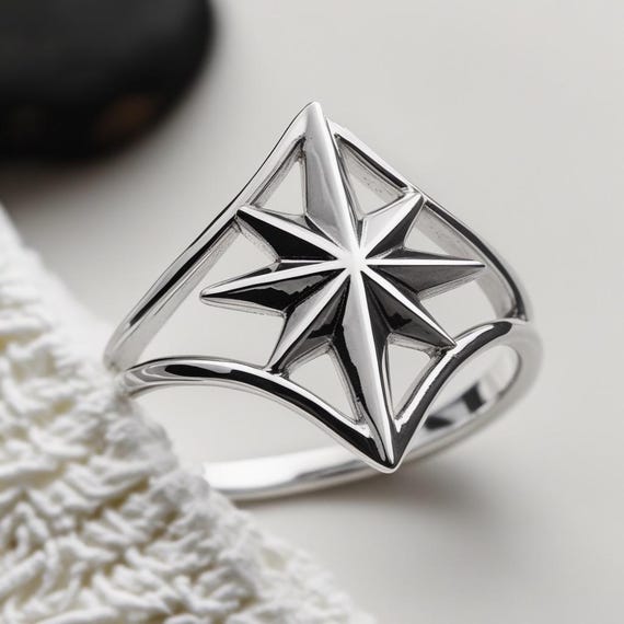 Anello in argento sterling con uccello – Tre uccelli su un ramo