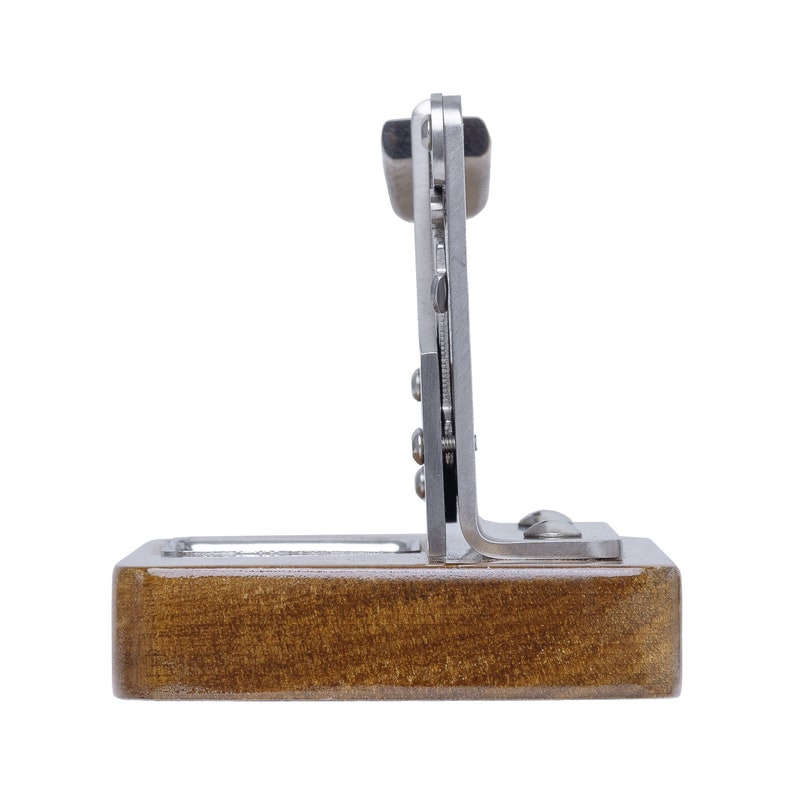 Large Table Top Cigar Cutter, Butcher Guillotine, Walnut Etsy