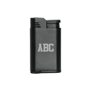 Palio Torcia Single Jet Flame Lighter, Refillable, Adjustable Torch Flame, Wind Resistant, Simple, Functional, Pocket Size, Metal Body