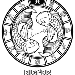 Zodiac Sign Printable / Zodiac Symbol / Digital Download / - Etsy Canada