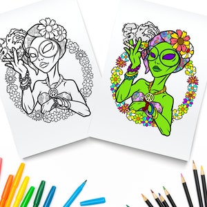 Stoner Coloring Book for Adults Weed Stuff, Pot Head Adult