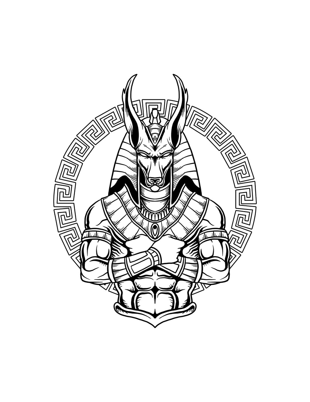 Egyptian God of Afterlife Dead Anubis / Digital Download / Anubis