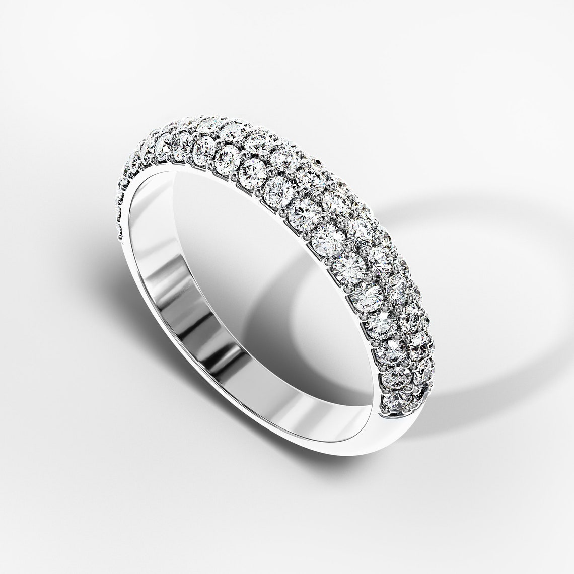 Fantastic Natural Diamond Ring, Engagement Diamond Ring, Gift for Her ...