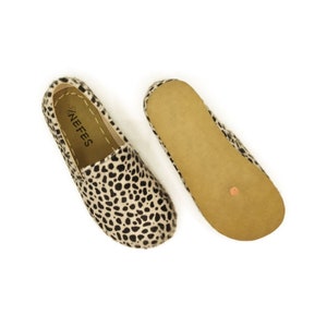Earth Shoe | Leopard Shoes For Women | Leopard Person Gift | Leopard Printing | White