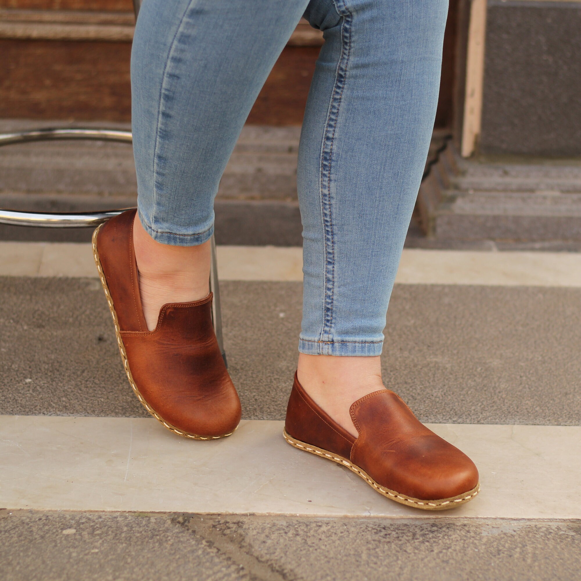 Real leather womens shoes sale