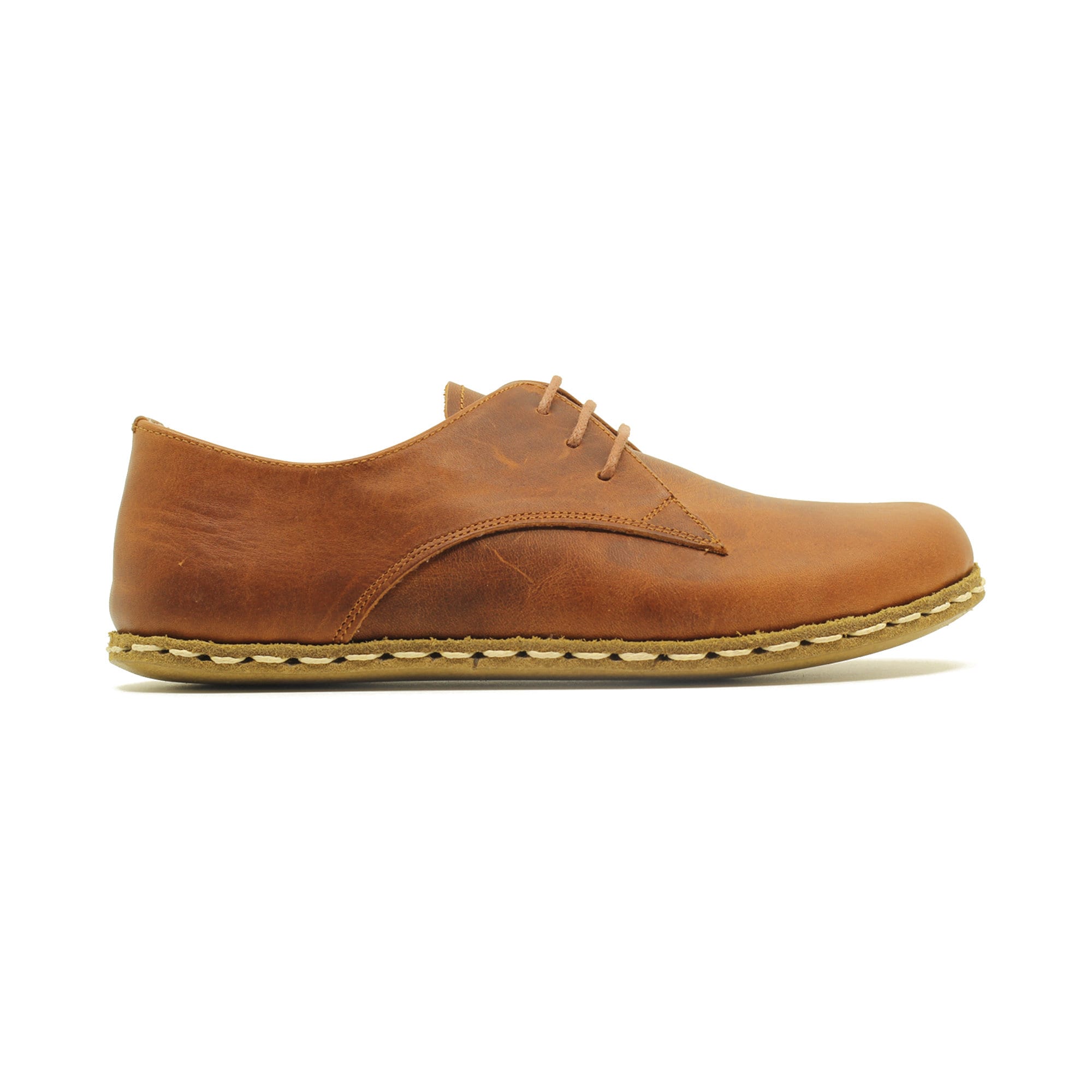 Red herring tan shop leather brogues
