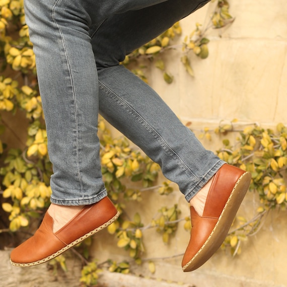 Wide Toe Box Barefoot Shoes Men Copper Rivet & Barefoot 