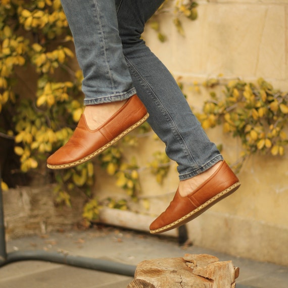 Wide Toe Box Barefoot Shoes Men Copper Rivet & Barefoot 