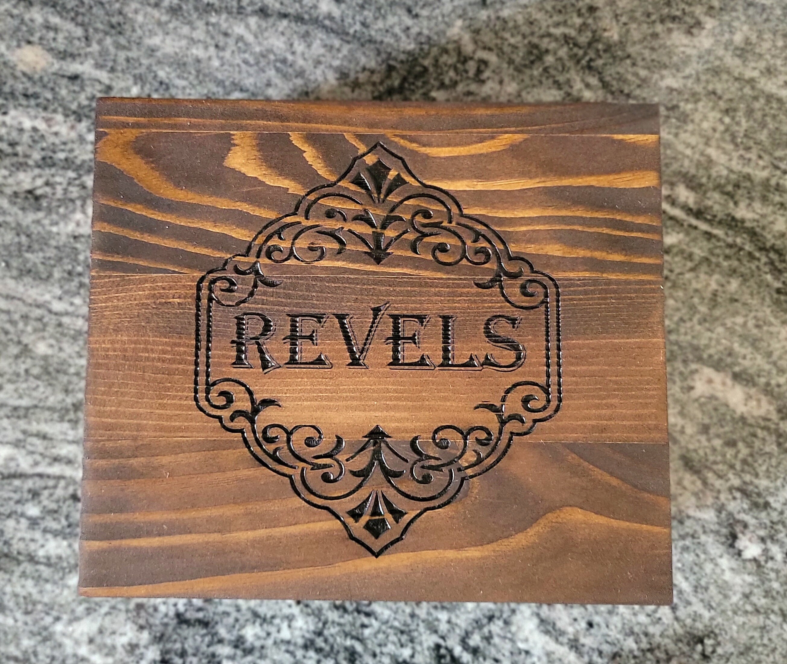 Custom Engraved Whiskey Box Gift Set, Personalized Whiskey Stone Set ...