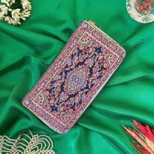 Women's Wallet, Tribal coin purse, Card holder, Zippered fabric Wallet, Handmade Tribal Purse, Ethnic wallet for Women, Fair-trade, Cotton