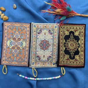 3/6/12 pièces. Porte-monnaie turc mince à fermeture éclair, petit organiseur de sac, tissu turc, petit sac en tapis, sac ethnique, pochette pour pièce de monnaie faite main