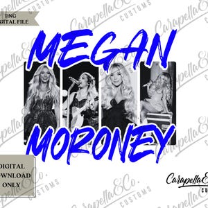 Megan Moroney Collage PNG, Country Konzert, Countrymusik, Bin ich in Ordnung Tour, Megan Moroney PNG Datei
