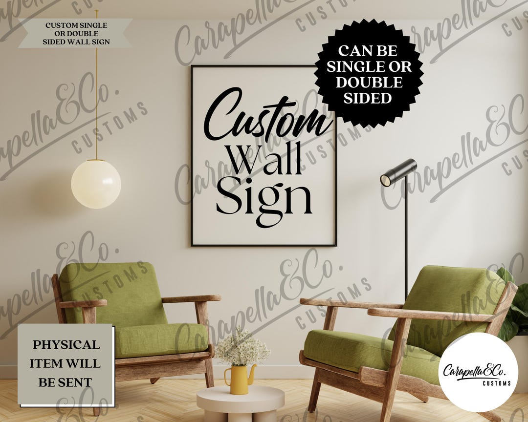 Custom Wood Sign | Custom Wood Sign | Hanging Sign | Wedding Gift ...