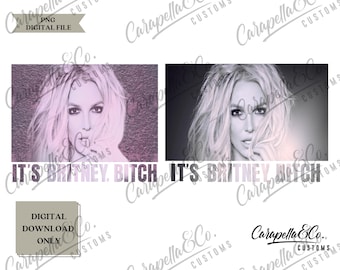 Britney PNG, Es Britney B*tch, Camiseta Britney PNG, Archivo BS PNG