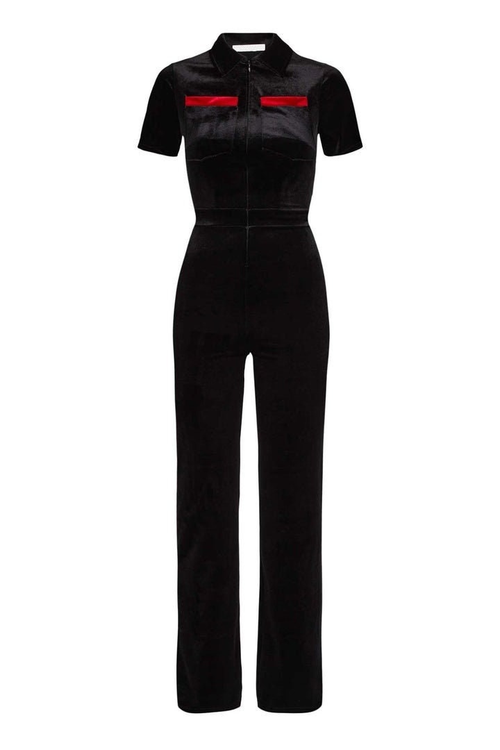 Vintage-inspired Velvet 70s Jumpsuit for Women Retro Style - Etsy UK