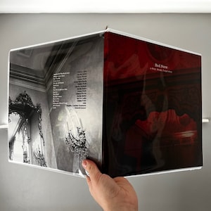 Double set of Custom Vinyl Records with fully printed gatefold cover! Your mixtape on two records.  Outside, inside print.