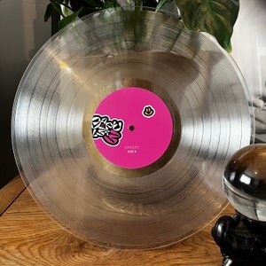Custom Vinyl Record - 12" Transparent