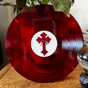 Custom Vinyl Record - 12" Transparent Red