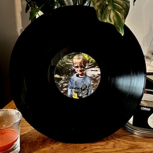 Custom Vinyl Record- 12" Black