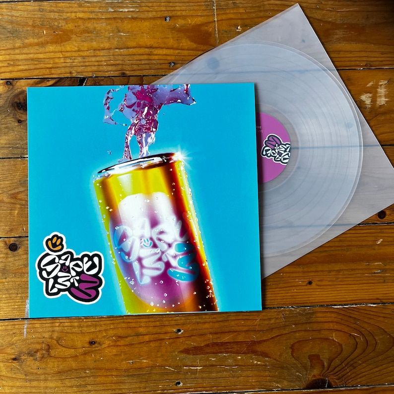 Gorgeous Custom Transparent 12-inch Vinyl Record with a stunning fully printed cover.Only at Phonocats!