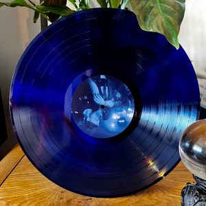 Custom Vinyl Record - 12" Transparent Blue