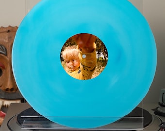 Custom Vinyl Record with Printed Cover: Personalized Music Gift