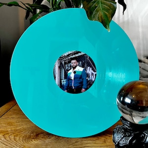 Custom Vinyl Record - 12" Turquoise