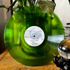 Custom Vinyl Record - 12" Transparent Green