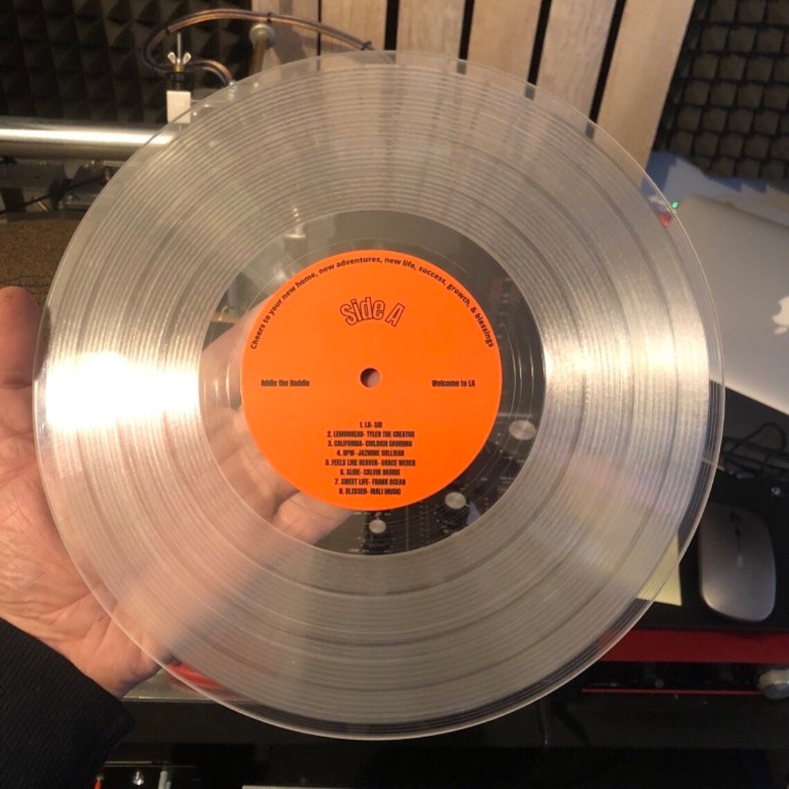 Custom Vinyl Record With Your Music custom Mixtape on a Vinyl Etsy