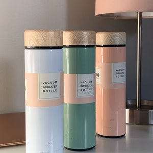 Herbruikbare roestvrijstalen waterfles | To Go Eco Friendly Tumbler | Vacuüm Geïsoleerde Waterfles | Eco-vriendelijke beker | Thermo-waterfles