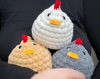Crochet chicken, chunky chicken