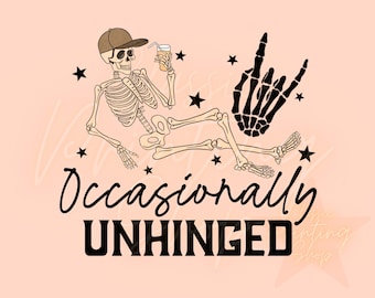 Gelegentlich verrückte Png- Sublimation Design Download, lustige Png, psychische Gesundheit Png, Erwachsenen Png, sarkastische Png, schwarzen Humor Png, alltägliche Png