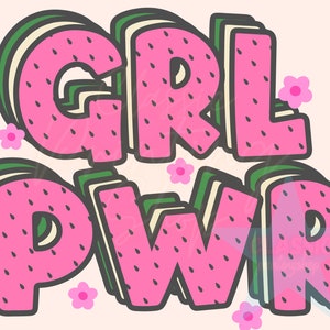 Girl Power Png, Toddler Sublimation Design, Kids Sublimation Downloads, Baby Png, Toddler Png, Little Girl Png, Kids Png, Summer Png