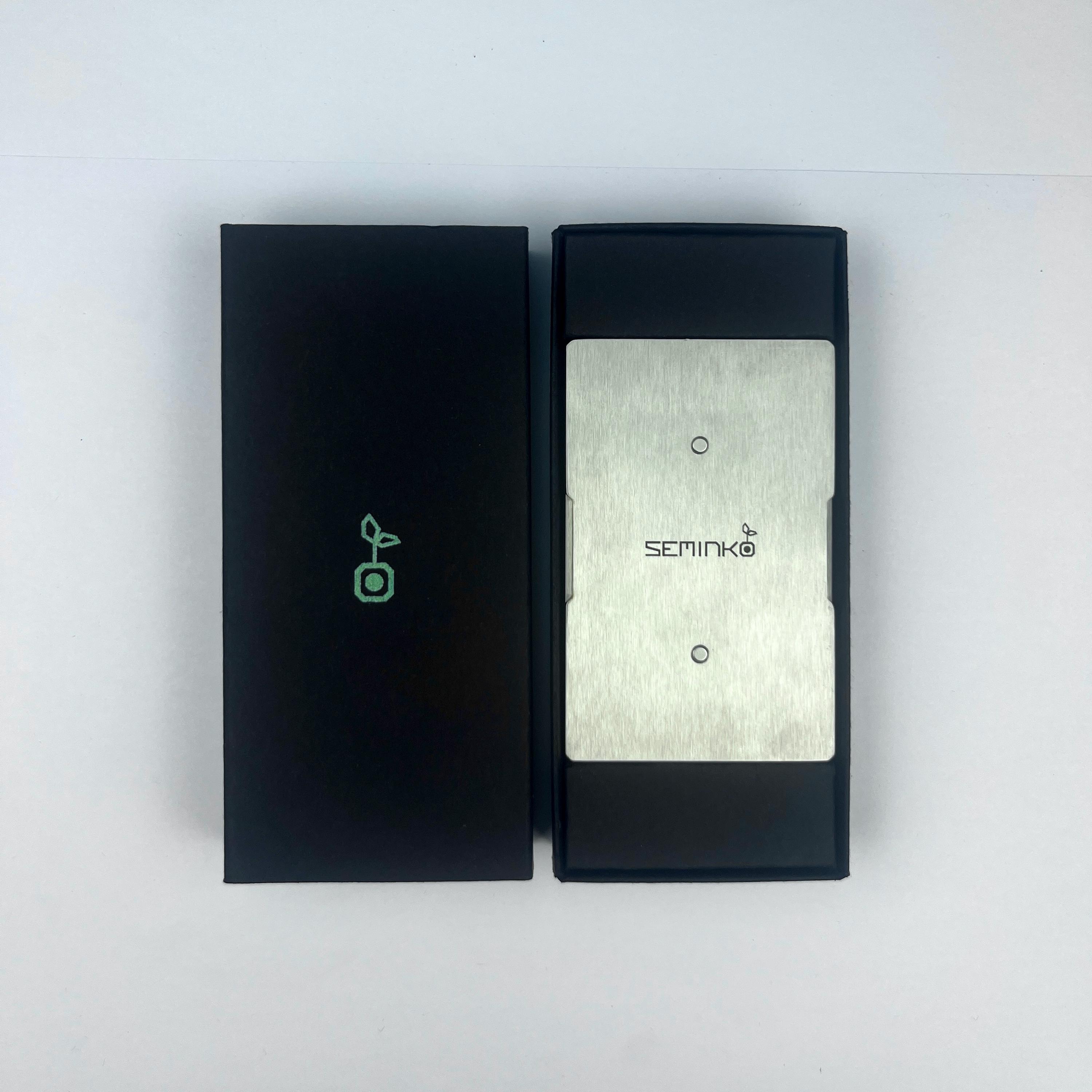 ステンレススチール製暗号シードウォレット：ビットコインの復元バックアップ - Etsy 日本