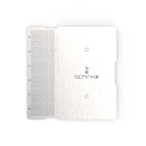 Stainless Steel Crypto Seed Wallet: Bitcoin Recovery Backup