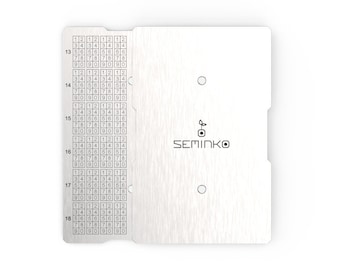 Stainless Steel Crypto Seed Wallet: Bitcoin Recovery Backup
