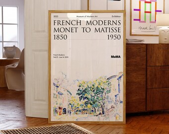 Antibes, 1918 | Paul Signac Exhibition Poster | MoMA | Birthday Gift Idea