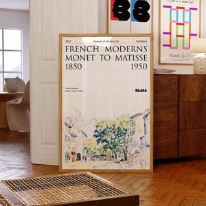 Antibes, 1918 | Affiche de l'exposition Paul Signac | MoMA | Idée cadeau d'anniversaire