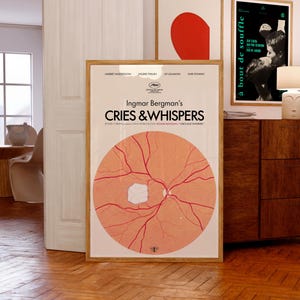 『叫びとささやき』（1972年）ポスター｜イングマール・ベルイマン｜スウェーデン映画