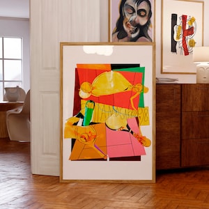 Roland Garros, 1998 | Pôster de tênis | Impressão giclée com qualidade de museu | Ideia para presente de aniversário | Arte de parede contemporânea