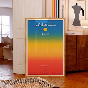 La Collectionneuse (1967) Poster di film francese / Eric Rohmer / Cinema francese New Wave / Stampa Giclée di qualità museale / Regalo per gli amanti del cinema