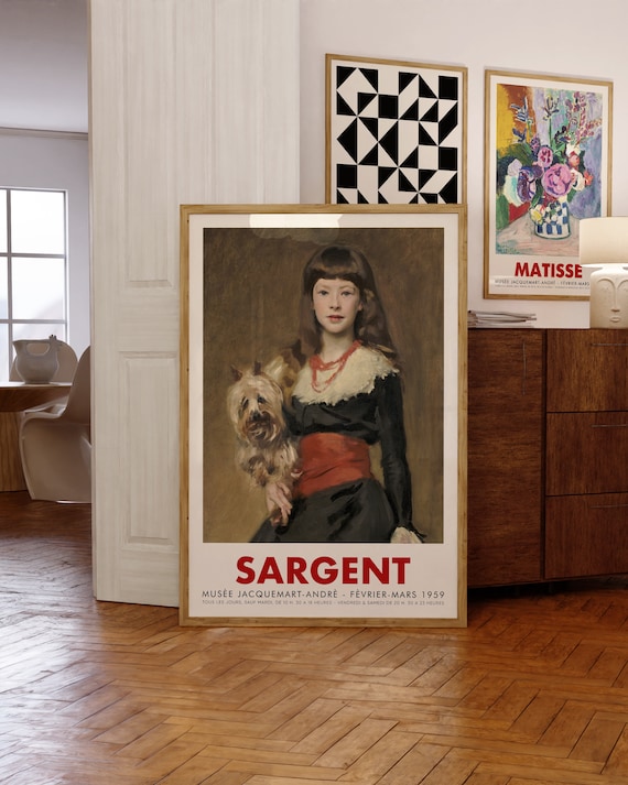 ジョン・シンガー・サージェント展ポスター | ミス・ベアトリス