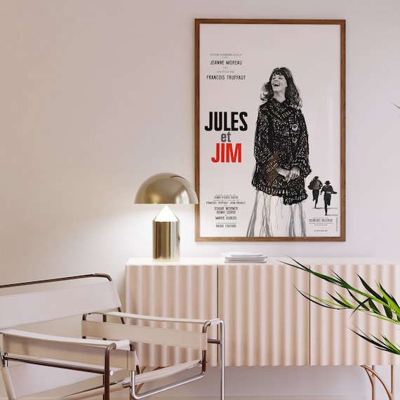 フランソワ トリュフォー Jules and Jim 1995年製ポスター フランソワ トリュフォー Jules and Jim 1995年製ポスター