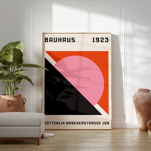 Manifesto del Bauhaus / Sütterlin Badenerstrasse, 1923