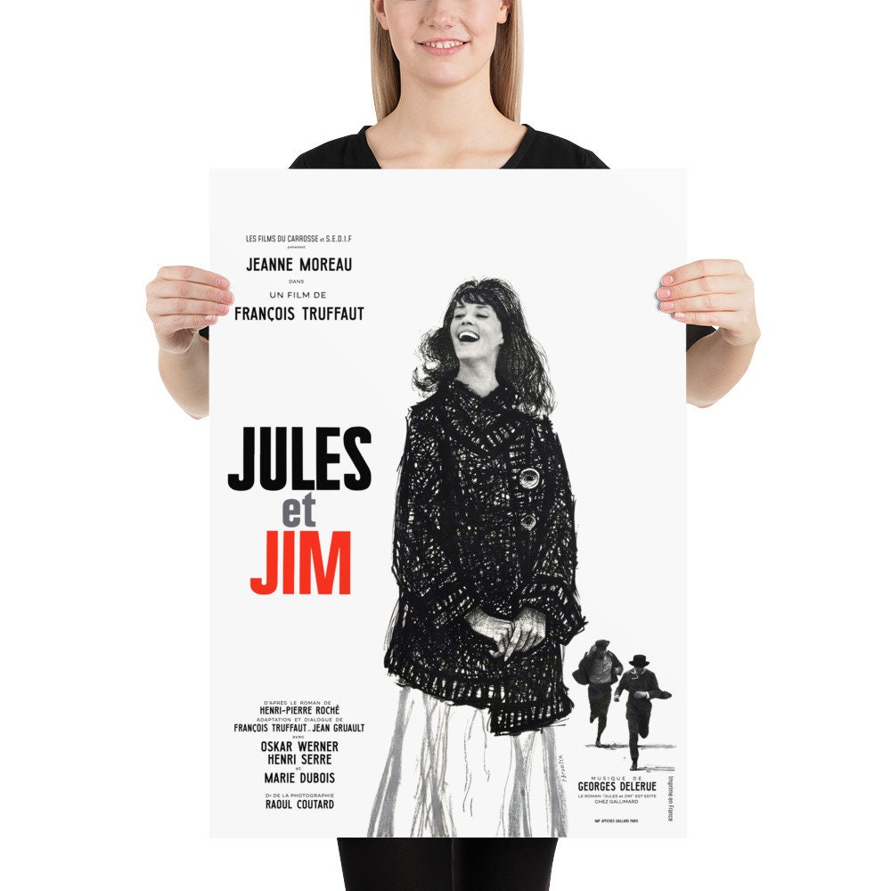 フランソワ トリュフォー Jules and Jim 1995年製ポスター フランソワ トリュフォー Jules and Jim 1995年製ポスター