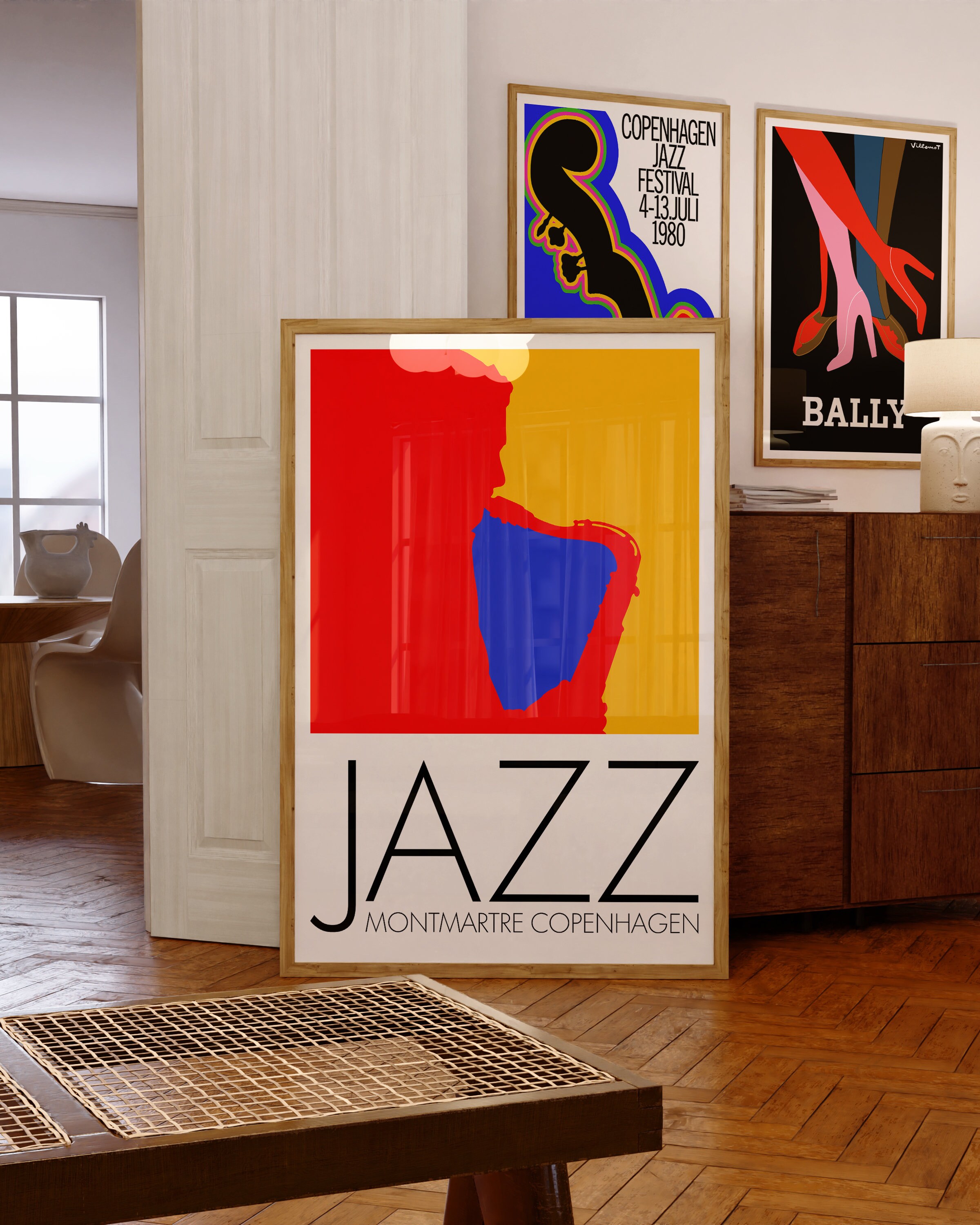 Copenhagen Jazz Montmartre, 1980 | per Arnoldi Poster - Etsy