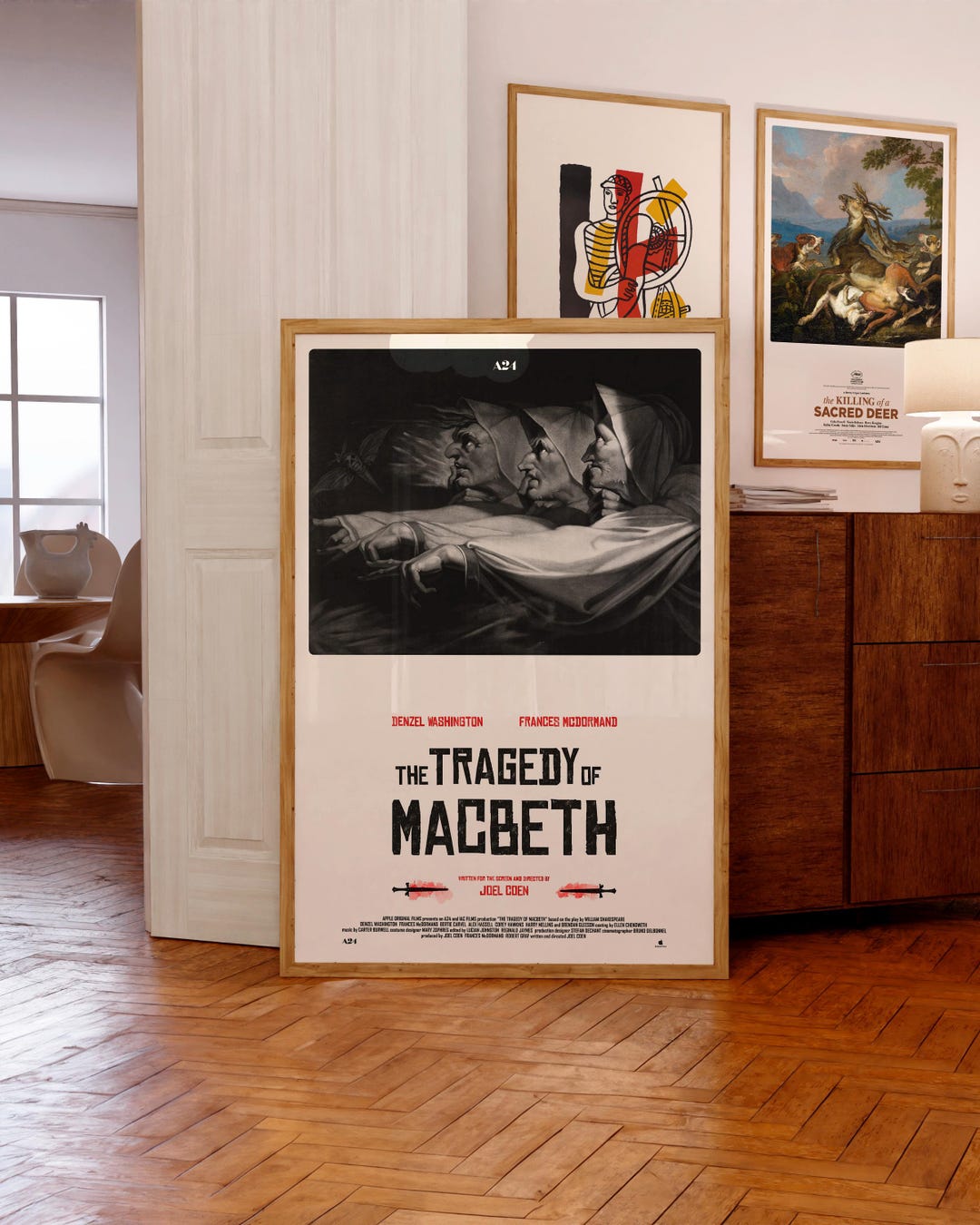the-tragedy-of-macbeth-2021-poster-joel-coen-a24-film-etsy