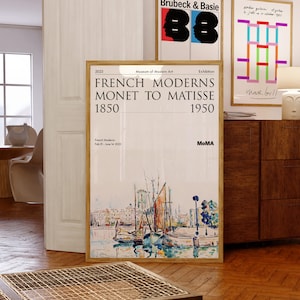 La Rochelle, 1911 / Poster della mostra Paul Signac / MoMA / Idea regalo di compleanno